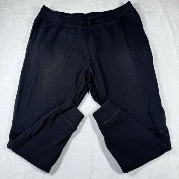 Gymshark Other - GymShark Joggers Mens XXL Black Jogger SweatPants Lounge Shark‎